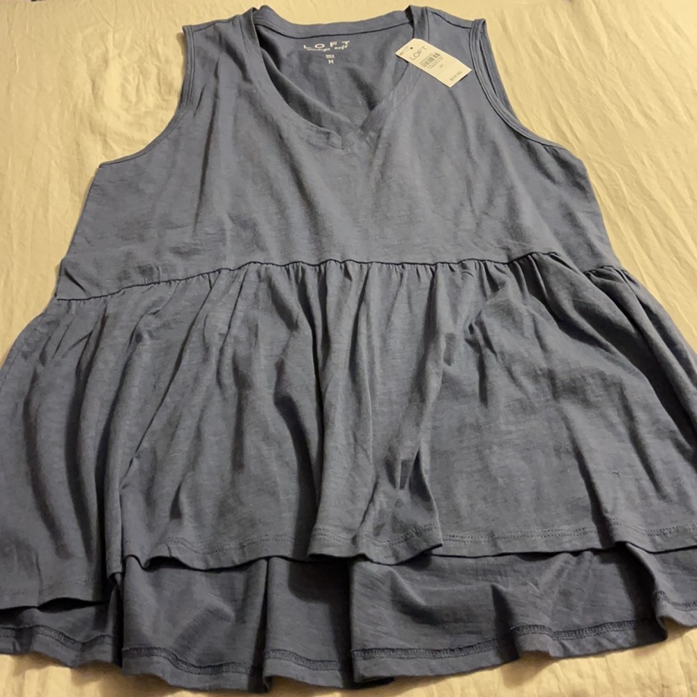 Sleeveless babydoll top